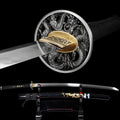 Silver Dragon Katana Kenroku